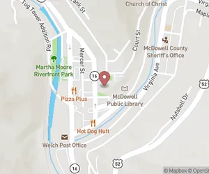 McDowell County Courthouse Map