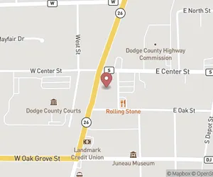 Dodge County Register of Deeds
 Map