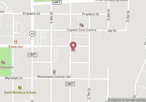 Manitowoc County Register of Deeds Map