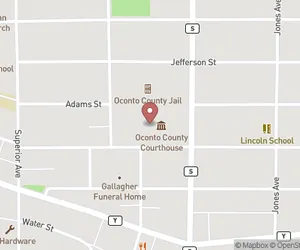 Oconto Register of Deeds Map